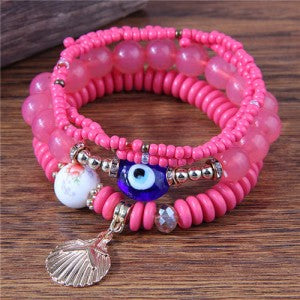 New Arrival!! Seashell Beads Fashion Bracelet - Rose